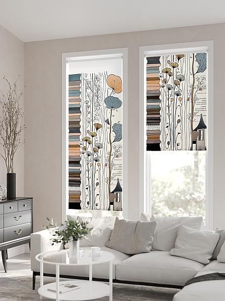 Рулонная штора для кухни для детской Нертонс - 183 - ширина 68 см - фото 2