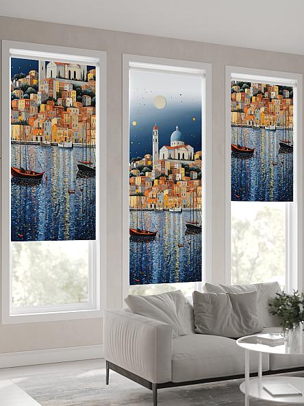 Рулонная штора для кухни для детской Нертонс - 186 - ширина 68 см - фото 4