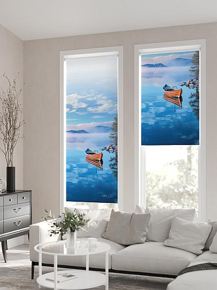 Рулонная штора для кухни для детской Нертонс - 187 - ширина 68 см - фото 2