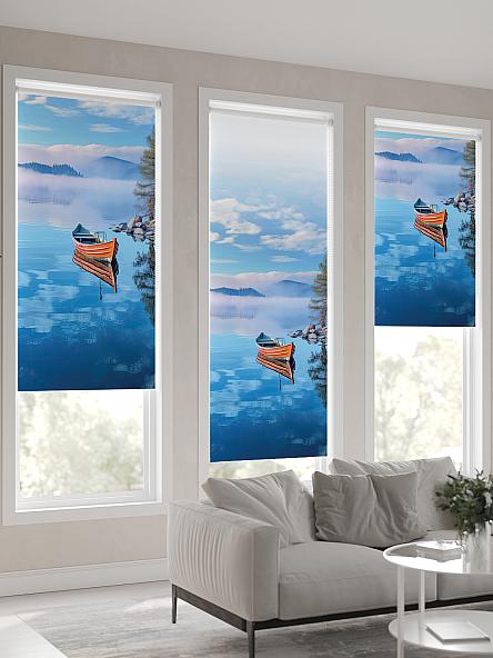 Рулонная штора для кухни для детской Нертонс - 187 - ширина 68 см - фото 4