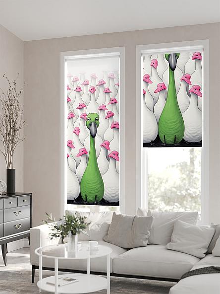 Рулонная штора для кухни для детской Нертонс - 189 - ширина 68 см - фото 2