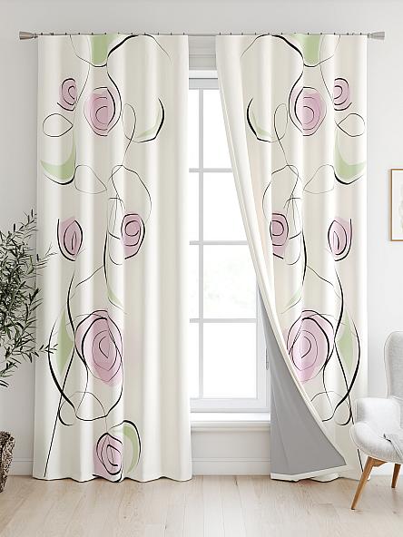 Комплект штор Ронкрис - 214 - фото 2