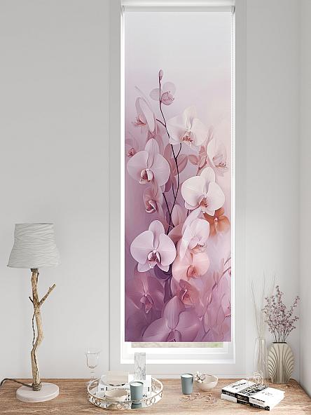 Рулонная штора для кухни для детской Ронтокс - 553 - ширина 47 см - фото 3