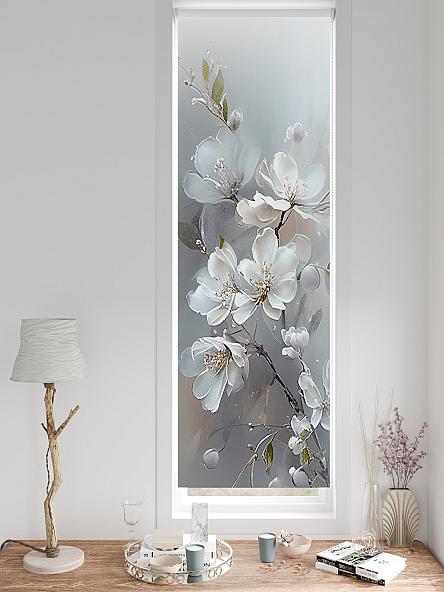 Рулонная штора для кухни для детской Лингрос - 559 - ширина 52 см - фото 3