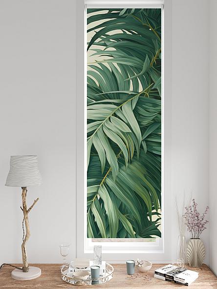 Рулонная штора для кухни для детской Лингрос - 567 - ширина 52 см - фото 3