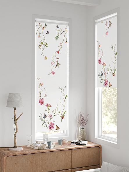 Рулонная штора для кухни для детской Лингрос - 565 - ширина 52 см - фото 2