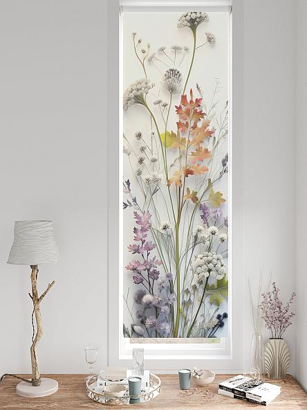 Рулонная штора для кухни для детской Лингрос - 562 - ширина 52 см - фото 3