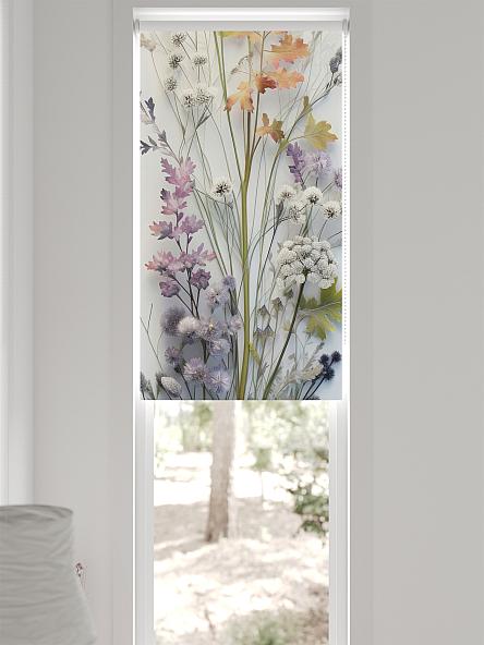 Рулонная штора для кухни для детской Лингрос - 562 - ширина 52 см - фото 5