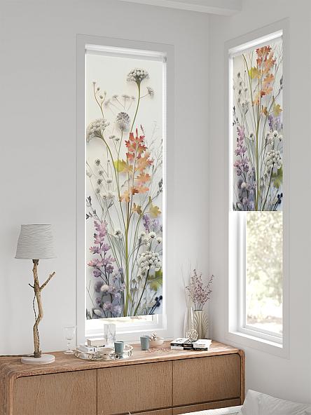 Рулонная штора для кухни для детской Лингрос - 562 - ширина 52 см - фото 2