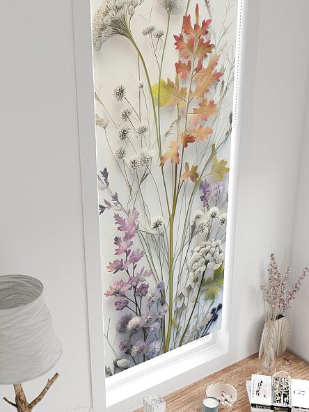 Рулонная штора для кухни для детской Лингрос - 562 - ширина 52 см - фото 4