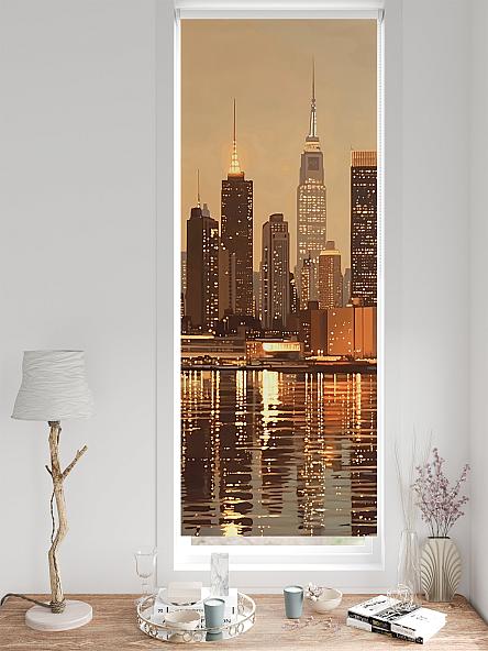 Рулонная штора для кухни для детской Нертис - 566 - ширина 57 см - фото 3