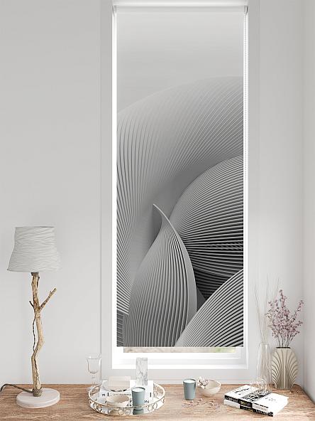 Рулонная штора для кухни для детской Фиреда - 555 - ширина 62 см - фото 3