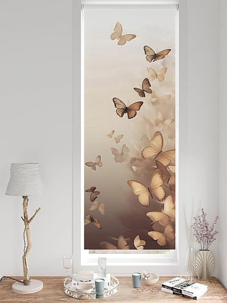 Рулонная штора для кухни для детской Фиреда - 560 - ширина 62 см - фото 3