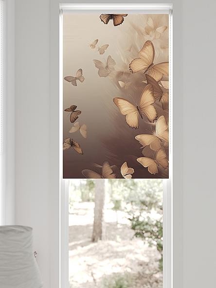 Рулонная штора для кухни для детской Фиреда - 560 - ширина 62 см - фото 6