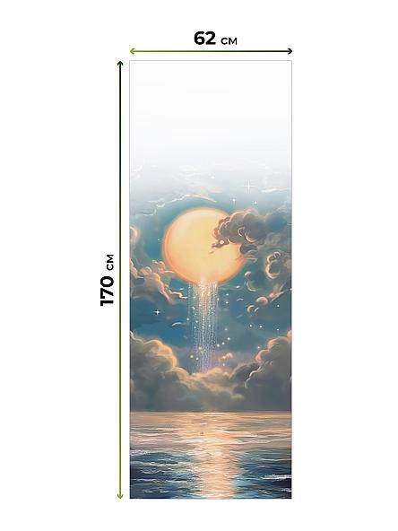 Рулонная штора для кухни для детской Фиреда - 557 - ширина 62 см - фото 5