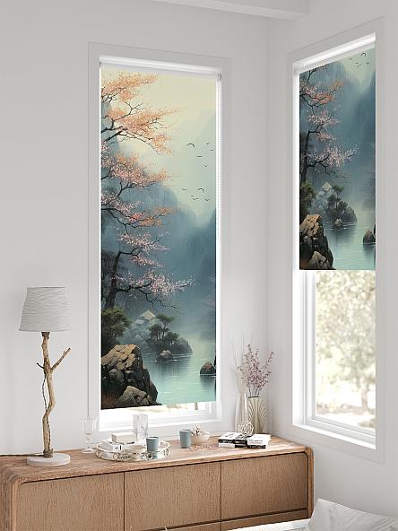 Рулонная штора для кухни для детской Фиреда - 563 - ширина 62 см - фото 2