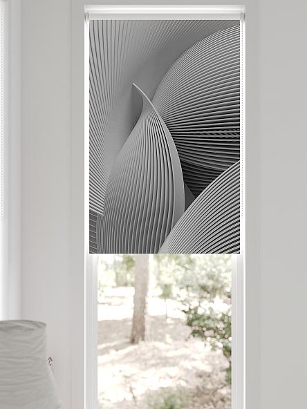 Рулонная штора для кухни для детской Легроса - 555 - ширина 68 см - фото 5