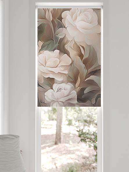 Рулонная штора для кухни для детской Легроса - 556 - ширина 68 см - фото 6