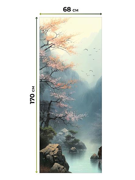 Рулонная штора для кухни для детской Легроса - 563 - ширина 68 см - фото 5