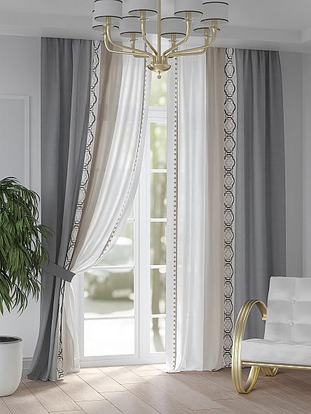 Комплект штор Манкринс - 270 см - фото 2