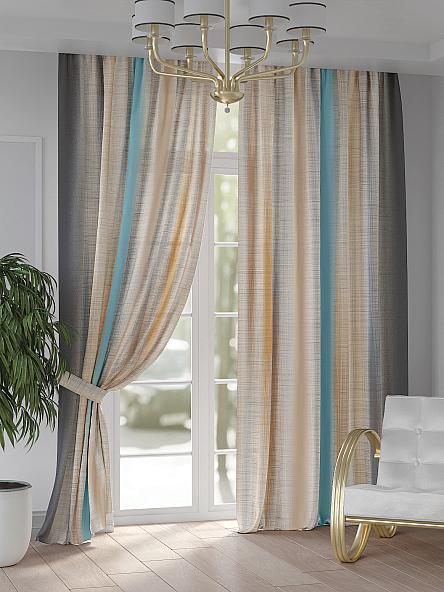 Комплект штор Санмирокс - 270 см - фото 2