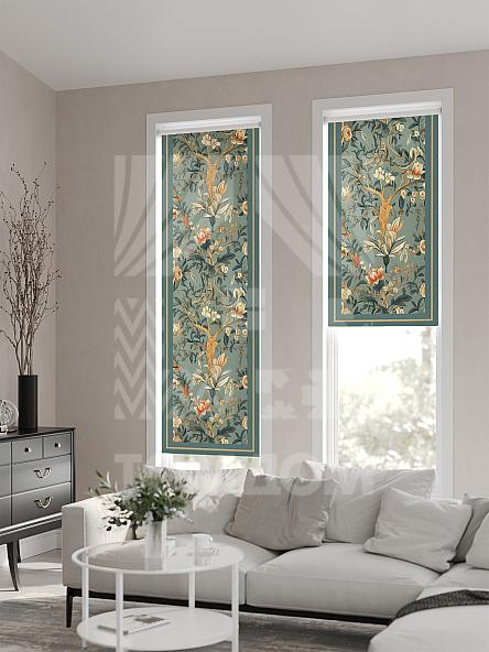 Рулонная штора Ранфрик - 556 - ширина 47 см - фото 2