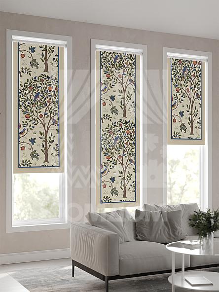 Рулонная штора Ранфрик - 557 - ширина 47 см - фото 4