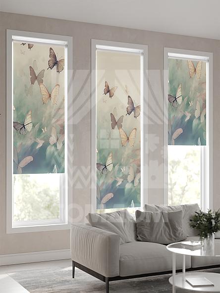 Рулонная штора Ранфрик - 558 - ширина 47 см - фото 4