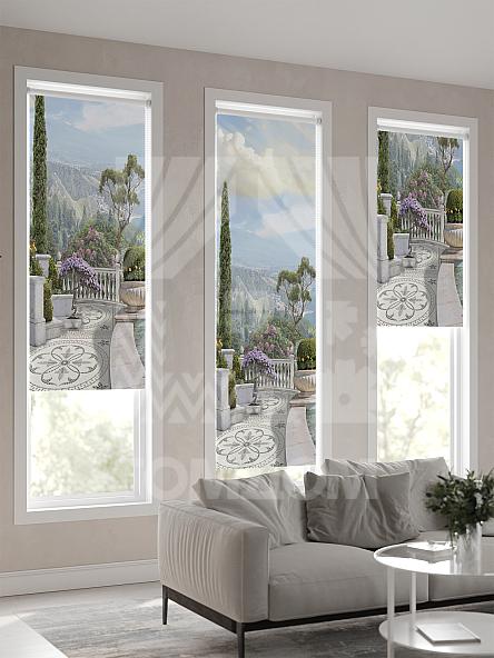 Рулонная штора Ранфрик - 560 - ширина 47 см - фото 4