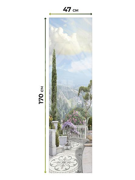 Рулонная штора Ранфрик - 560 - ширина 47 см - фото 5