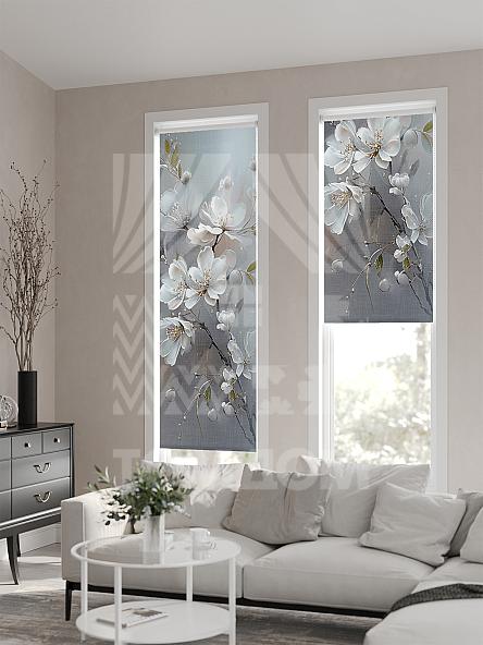 Рулонная штора Ранфрик - 561 - ширина 47 см - фото 2