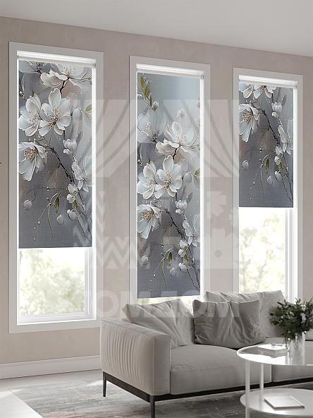 Рулонная штора Ранфрик - 561 - ширина 47 см - фото 4