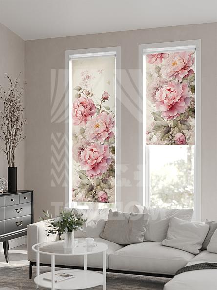 Рулонная штора Ранфрик - 562 - ширина 47 см - фото 2