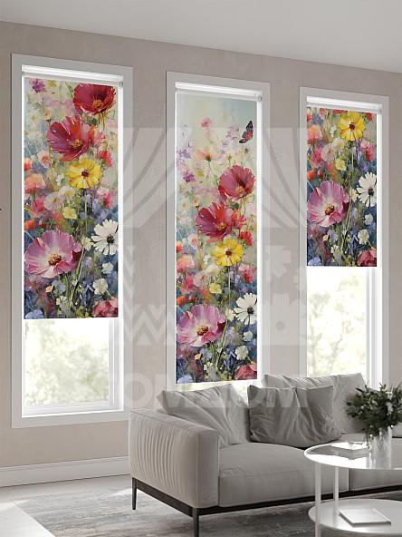 Рулонная штора Ранфрик - 565 - ширина 47 см - фото 4