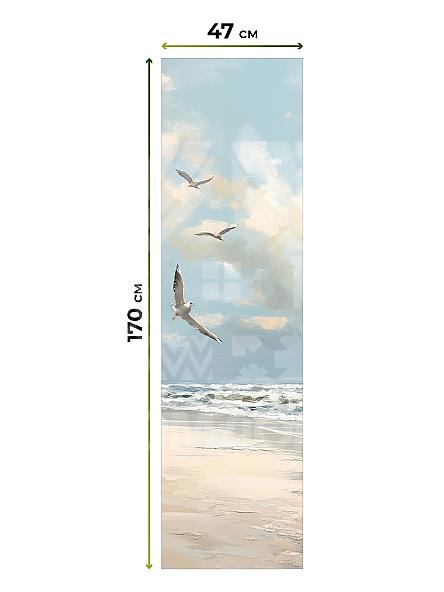 Рулонная штора Ранфрик - 568 - ширина 47 см - фото 5