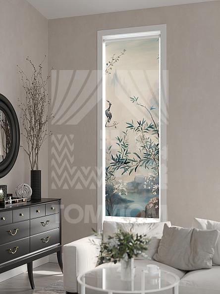 Рулонная штора для кухни для детской Лимкис - 553 - ширина 52 см - фото 6