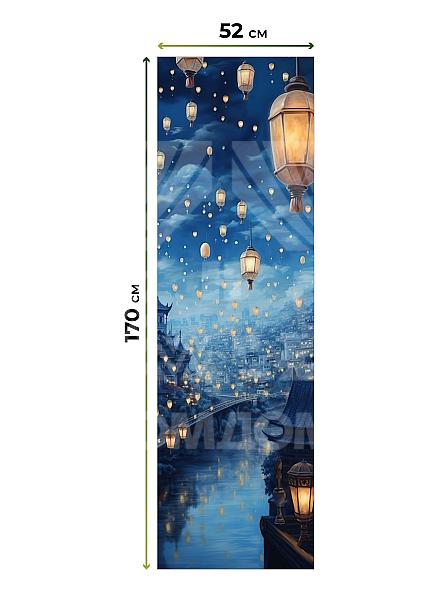 Рулонная штора для кухни для детской Лимкис - 554 - ширина 52 см - фото 5