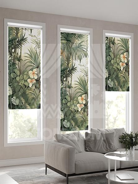 Рулонная штора для кухни для детской Лимкис - 559 - ширина 52 см - фото 4