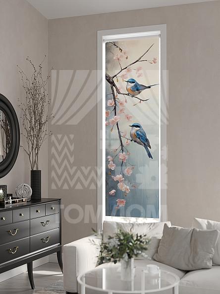 Рулонная штора для кухни для детской Лимкис - 563 - ширина 52 см - фото 6