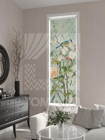 Рулонная штора для кухни для детской Лимкис - 564 - ширина 52 см - фото 6