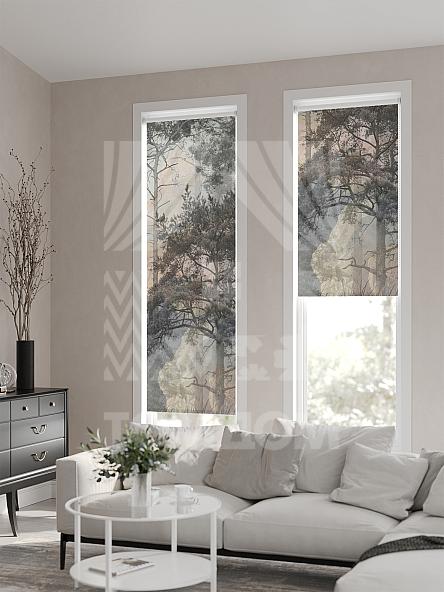 Рулонная штора для кухни для детской Лимкис - 569 - ширина 52 см - фото 2