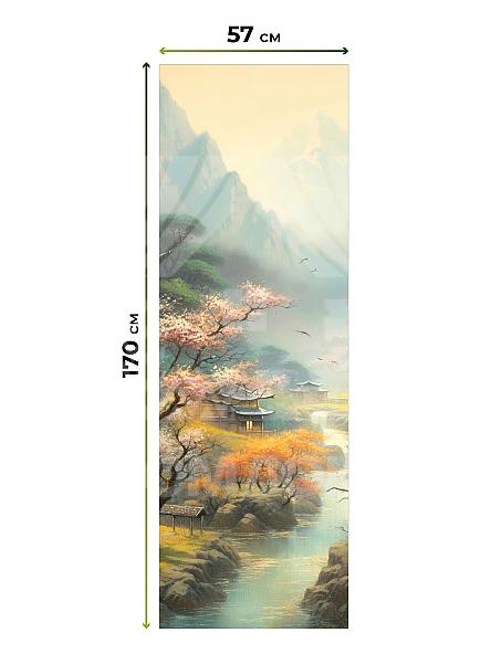 Рулонная штора для кухни для детской Ронлирт - 551 - ширина 57 см - фото 5