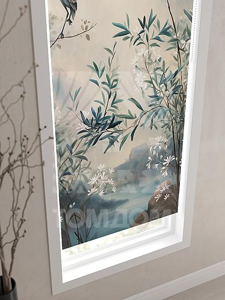 Рулонная штора для кухни для детской Ронлирт - 553 - ширина 57 см - фото 3