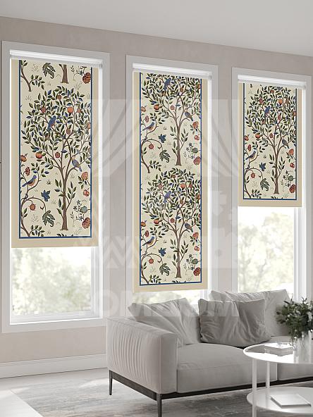 Рулонная штора для кухни для детской Ронлирт - 557 - ширина 57 см - фото 4