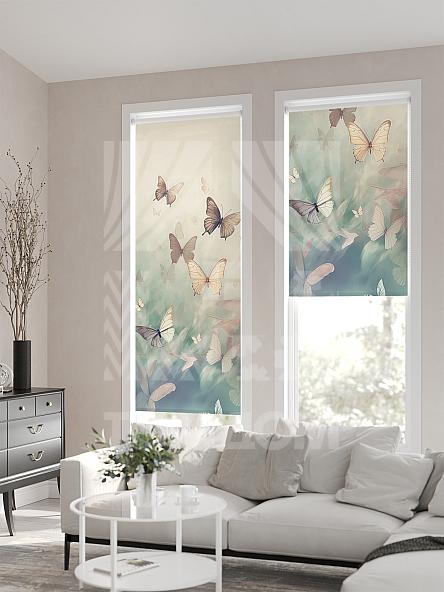 Рулонная штора для кухни для детской Ронлирт - 558 - ширина 57 см - фото 2