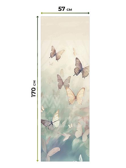 Рулонная штора для кухни для детской Ронлирт - 558 - ширина 57 см - фото 5