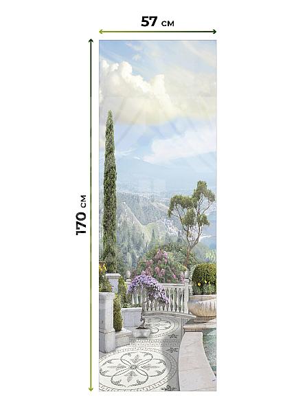 Рулонная штора для кухни для детской Ронлирт - 560 - ширина 57 см - фото 5