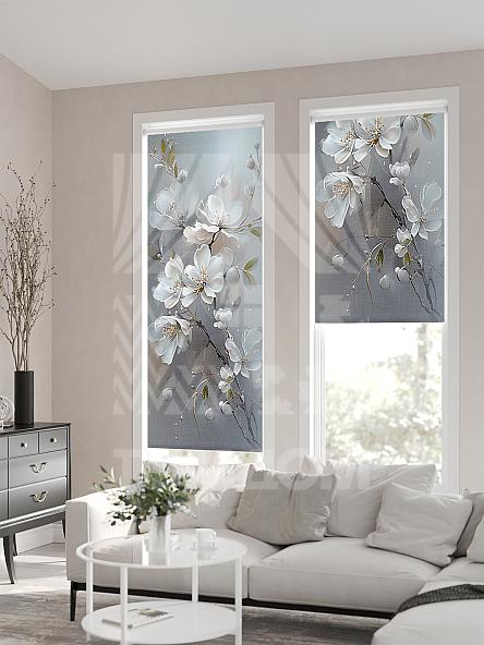 Рулонная штора для кухни для детской Ронлирт - 561 - ширина 57 см - фото 2