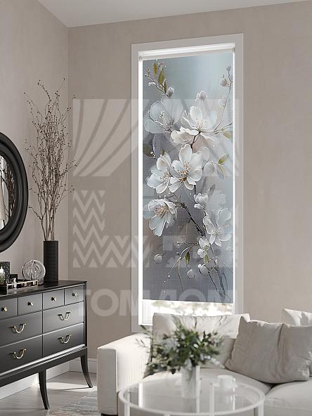 Рулонная штора для кухни для детской Ронлирт - 561 - ширина 57 см - фото 6