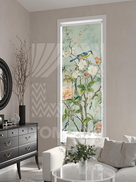 Рулонная штора для кухни для детской Ронлирт - 564 - ширина 57 см - фото 6